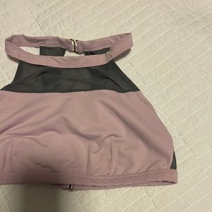 Fit Mama Zale Couture Mauve Gitterlux Bra EUC